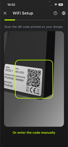 Scan the QR code